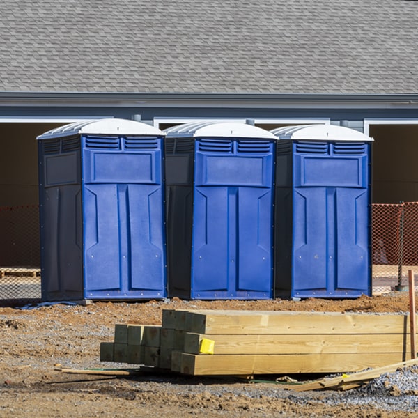 are there any restrictions on what items can be disposed of in the portable toilets in West Valley New York